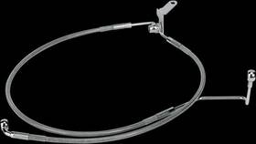 Ba7q935dic Drag Specialties Oversized 3 Ss Rear Brake Line For Harley Softail Springer 04-05