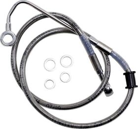 1741-5788 Drag Specialties Brake Line Softail Foot18 Stainless Steel