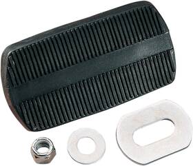 Ds-241053 Drag Specialties Brake Pedal Pad Assembly For Flt Tour Glide Black
