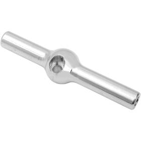 Ds098296 Drag Specialties Chrome Steel Dual Disc Tee - 3/8-24