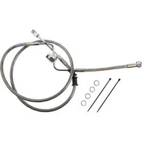 F215kbm3cc Drag Specialties Ds Ss Rear Brake Line Kit W Master Cylinder To Abs Harley Breakout 2018-2020