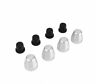 Driven Racing Motorcycle Brake Bleeder Cover Kit Silver