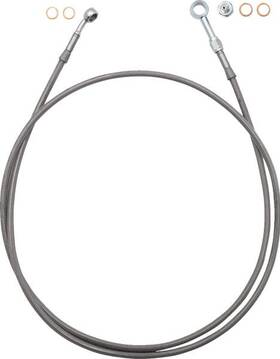 100060 Fat Baggers Ez Install Brake Line 60 Inch Stainless #100060 Harley Davidson