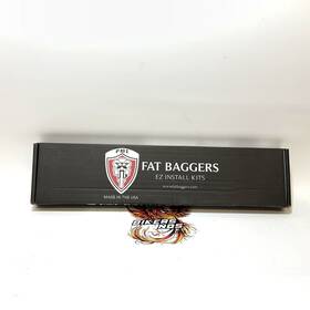 0662-0769 Fat Baggers Inc. Fbi 2008-2013 Touring Ape Cable Install Kit Hydraulic Clutch 16 Inch Black 109716-b