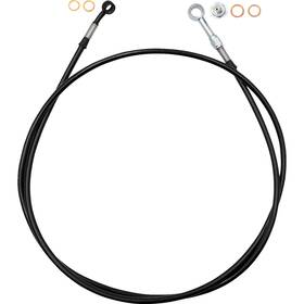 1741-6824 Fat Baggers Inc. 100066-b Ez Install Brake Line 66 Inch - Black Braid