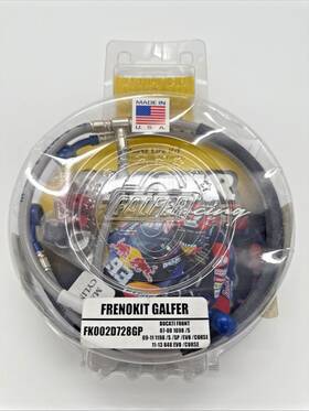 Fk002d728gp Galfer Brakes Stainless Steel Brake Line Kit Front- 2007 -08 Ducati 1098