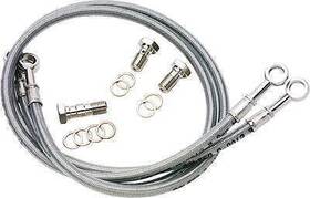 Fk003d578r Galfer Brakes Steel Braided Rear Brake Line D578r 17-8559