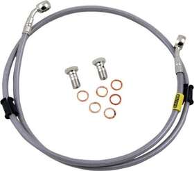 Fk003d737-1 Galfer Brakes Stainless Steel Front Hydraulic Brake Line Kit Silver