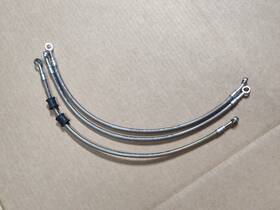 Kk003d391-3 Galfer Brakes Honda 1983 Cb1100f Braided Stainless Steel Front Brake Line Read Descr