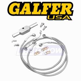 7xhs Galfer Brakes Mn/7xhs Rear Cruiser Brake Line Kit For 2006-2007 Yamaha Xv1900 Ky
