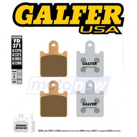 Ps1f Galfer Brakes Mn/ps1f Front Hh Sintered Brake Pads For 2007-2008 Kawasaki Zr1000 Tg