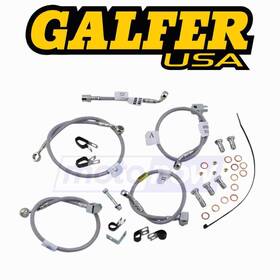 W5mr Galfer Brakes Mn/w5mr Front Stainless Steel Front/rear Hydraulic Brake Line Kit For Ga