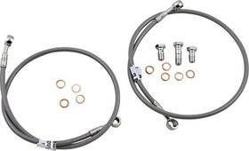 Fk003d224-2 Galfer Braking Brake Line Kit 2-line Front For Suzuki Sv650 1999-2002