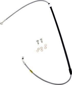 Fk003d722-1 Galfer Braking Brake Line Front For Kawasaki Klx250sf Super Motard 2009-2010