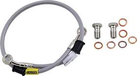 Fk003d890r Galfer Braking Rear Brake Line Clear For Kawasaki Z125 Pro 2017-2018