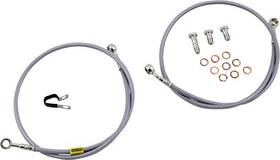 Fk003d90-2 Galfer Braking Brake Line Kit 2-line Front For Yamaha Vmx1200 Vmax 1985-2007