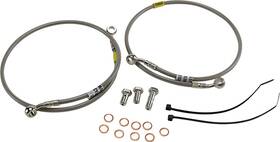 Fk003d928-2 Galfer Braking Brake Line Kit 2-line Front For Suzuki Sv650 Abs 2017