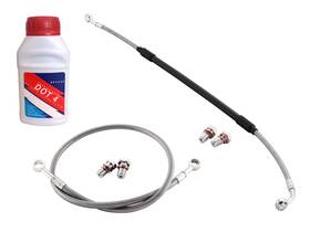 D198-413-frk Galfer Cr Routing On Front And Rear Stainless Steel Brake Line Kit