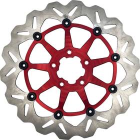Df680cwss-r Galfer Gbrake Rotor - Front Red