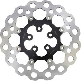 Df836flq Galfer Rotor 11.8 Inch Floating Cubiq Rr - Black