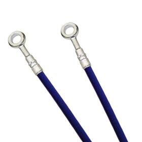 Fk003d18-2-blu Galfer Blue Stainless Steel Front Brake Line Kit - 2 Lines