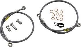 Fk003d214-2 Galfer Stainless Steel Front Brake 2 Line Kit