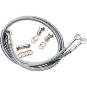 Fk003d215-2-cl77 Galfer Front Brake Line Kit - Clear 2