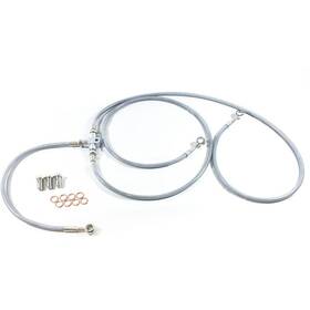 Fk003d342-3-cl77 Galfer Front Brake Line Kit - Clear 3