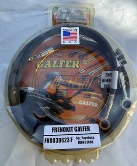 Galfer Fk003d623f 08-12 Suzuki Hayabusa Gsx1300r Fk003d223-2 Front Brake Line Kit Non-abs