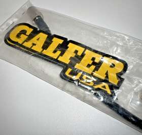 Fk003d692r Galfer Stainless Steel Single Line Kit -rear - Blk