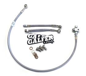Fk003d878-3 Galfer Stainless Steel Front Brake Line Kit - 3 Lines