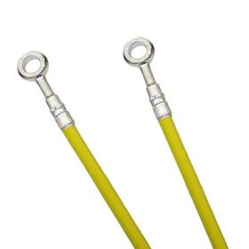 Fk003d988-1-ylw Gbrakes Yellow Stainless Steel Front Brake Line Kit