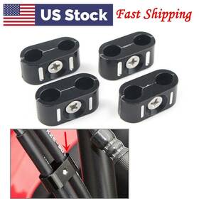 Goodpartscenterus 523123144432 Cnc Brake Throttle Cable Wire Line Clips Holder Clamp For Harley 1984-later Usa