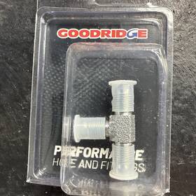 824-03ch Goodridge 03-6044 Chrome Brake Adapter Nos