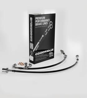 22060f Goodridge Stainless Steel Front Brake Lines For 89-98 Nissan 240sx
