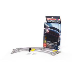 25048 Goodridge 04-13 For Mazda 3/for Mazdaspeed3 Stainless Steel Brake Line Kit