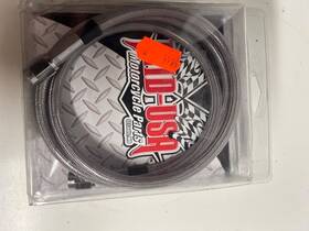 49756 Goodridge Mid Usa Universal Brake Line Clear Coat 36 Inch Bss