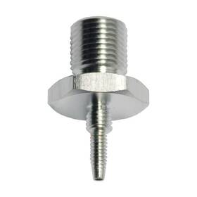 612010-ss Goodridge Brake Line Fitting Male Adapter 7/16-24 By Sniper 2 Stainless Harley