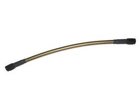 613431-36 Goodridge 36 Inch Ebony Gold Brake Line With Black Fittings Usa Universal Harley