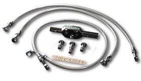 614391-s Goodridge 614391-s/s Dual Disc Stainless Brake Line 8 Apes No Abs Harley Road King 08-11