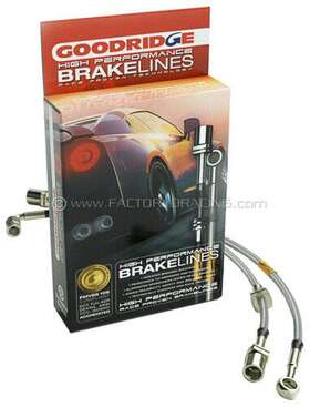 12227 Goodridge 633694019869 G-stop Brake Line Kit - 4 For 2012-2014 Camaro Zl1