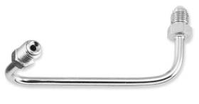 666-03ch Goodridge Universal Brake Line Tube Adapter Double Bend Chrome