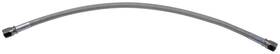 80312x Goodridge 80312 Universal Clear Coat Brake Hose With Chrome Ends - 12 Inch