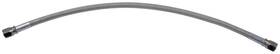 80319x Goodridge 80319 Universal Clear Coat Brake Hose With Chrome Ends - 19 Inch