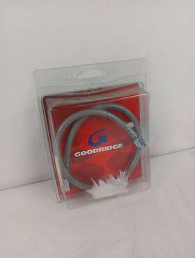 817-01808 Goodridge For Harley Universal 19 Inch Clear Coat Brake Line