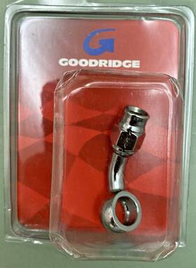 817-01918 Goodridge New Genuine Banjo 45 Deg 3/8 10mm