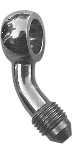 B594-03c Goodridge Banjo 45 Degree Bend 10mm