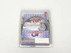 Bu1801-1fch Goodridge Front Brake Line Stainless Clear Coated 1995-1996 Buell S2