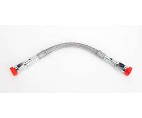 D-80306 Goodridge Universal Dot Clear Coat Brake Hose With Chrome Ends - 6 Inch