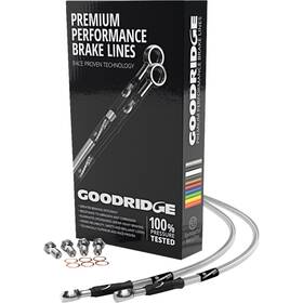 Hd0094-1rc-cl Goodridge Brake Hose Kit - Rear Flh/flt Ft08-ft13